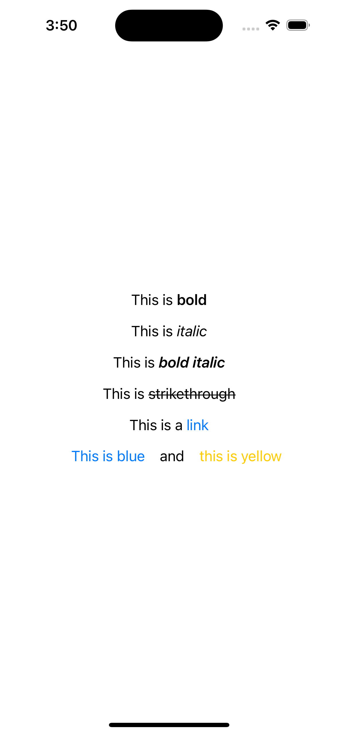 How to style a Text in SwiftUI